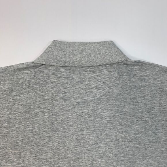 Shield Polo Shirt Mens M Medium Gray Cotton DesignLab Scotchgard Stain Proof - Picture 9 of 11